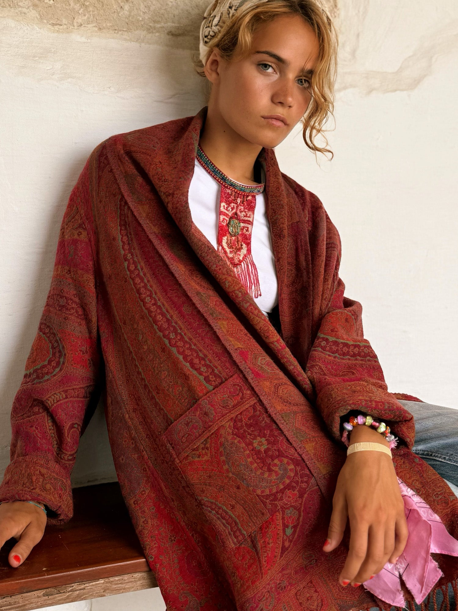 Radha Jacket Burgundy