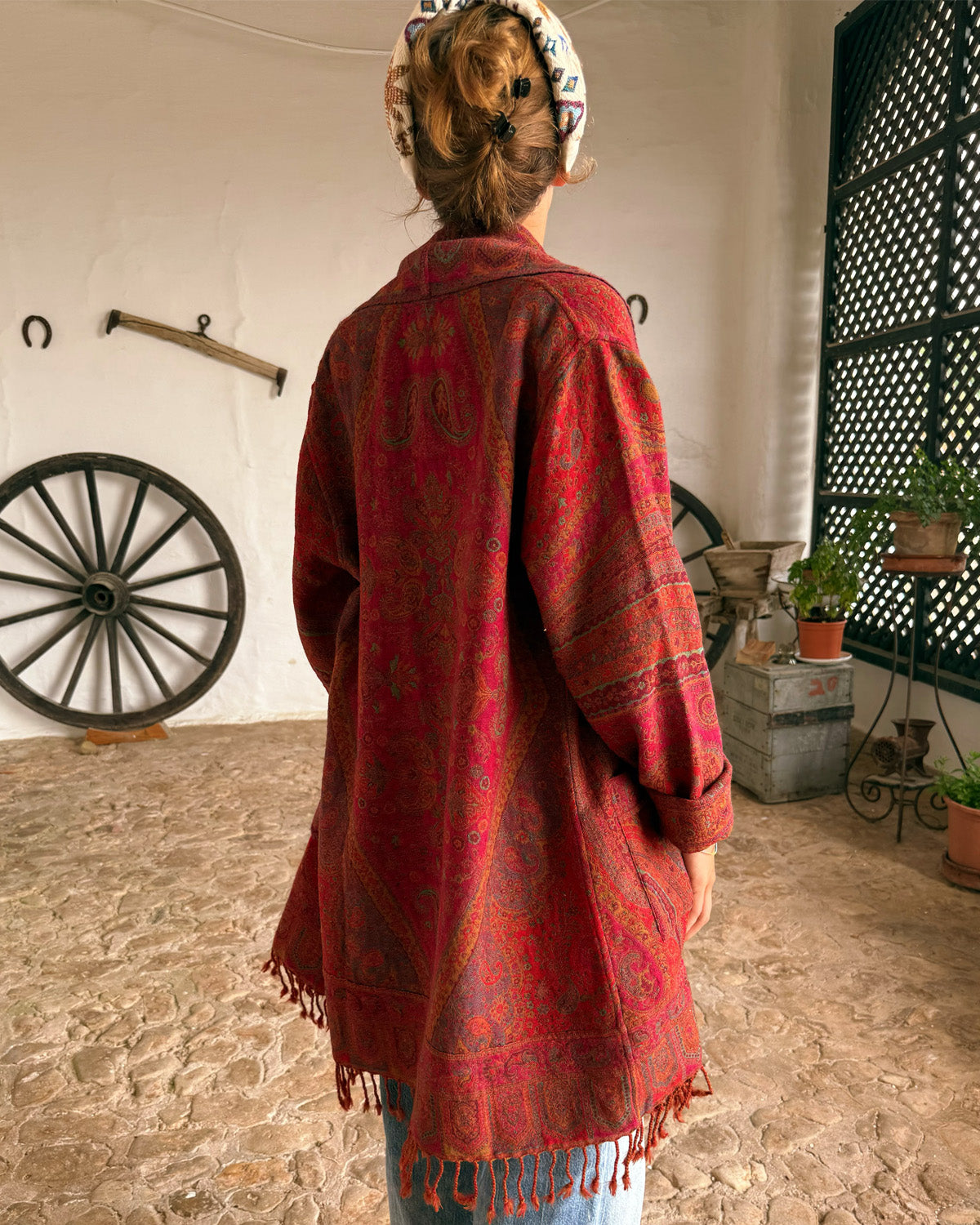 Radha Jacket Burgundy