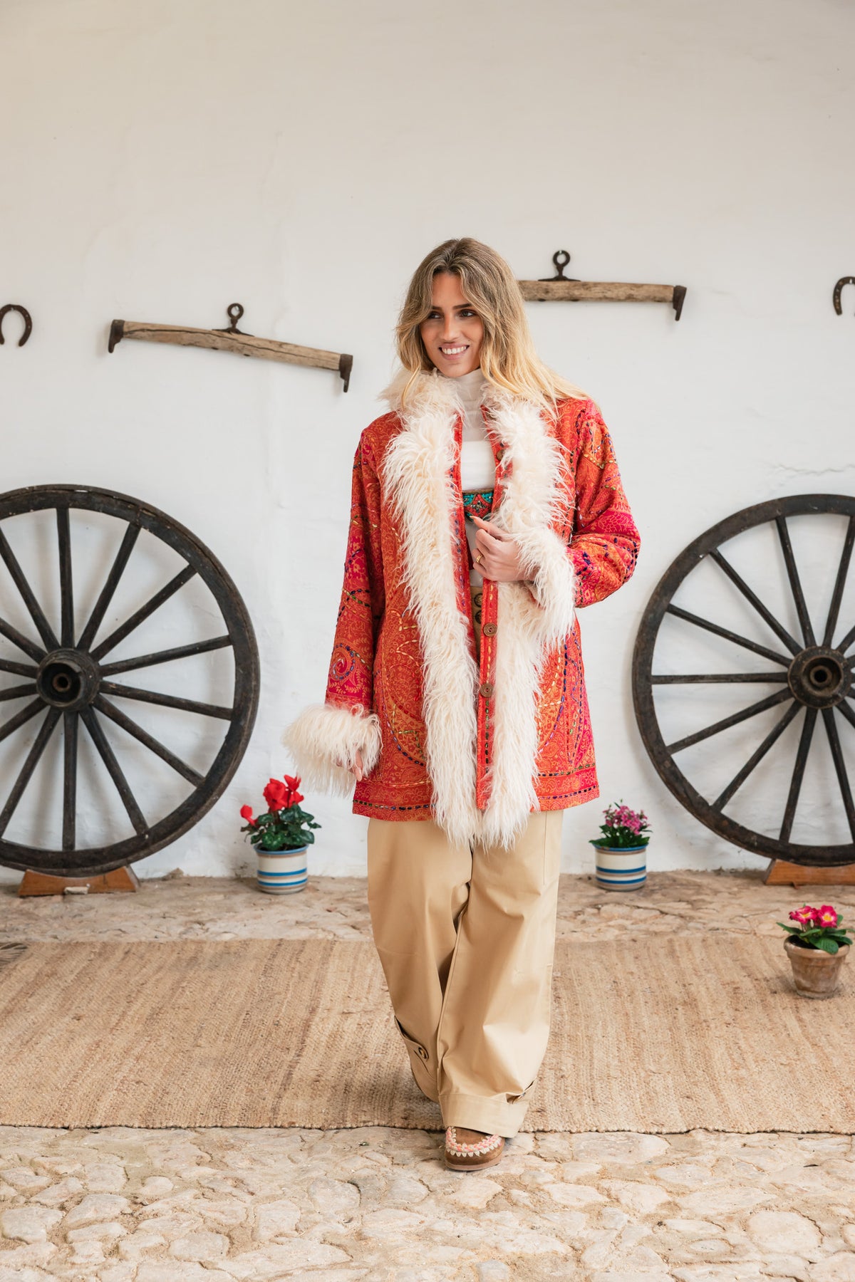 Binissaida Jacket & Natural Fur