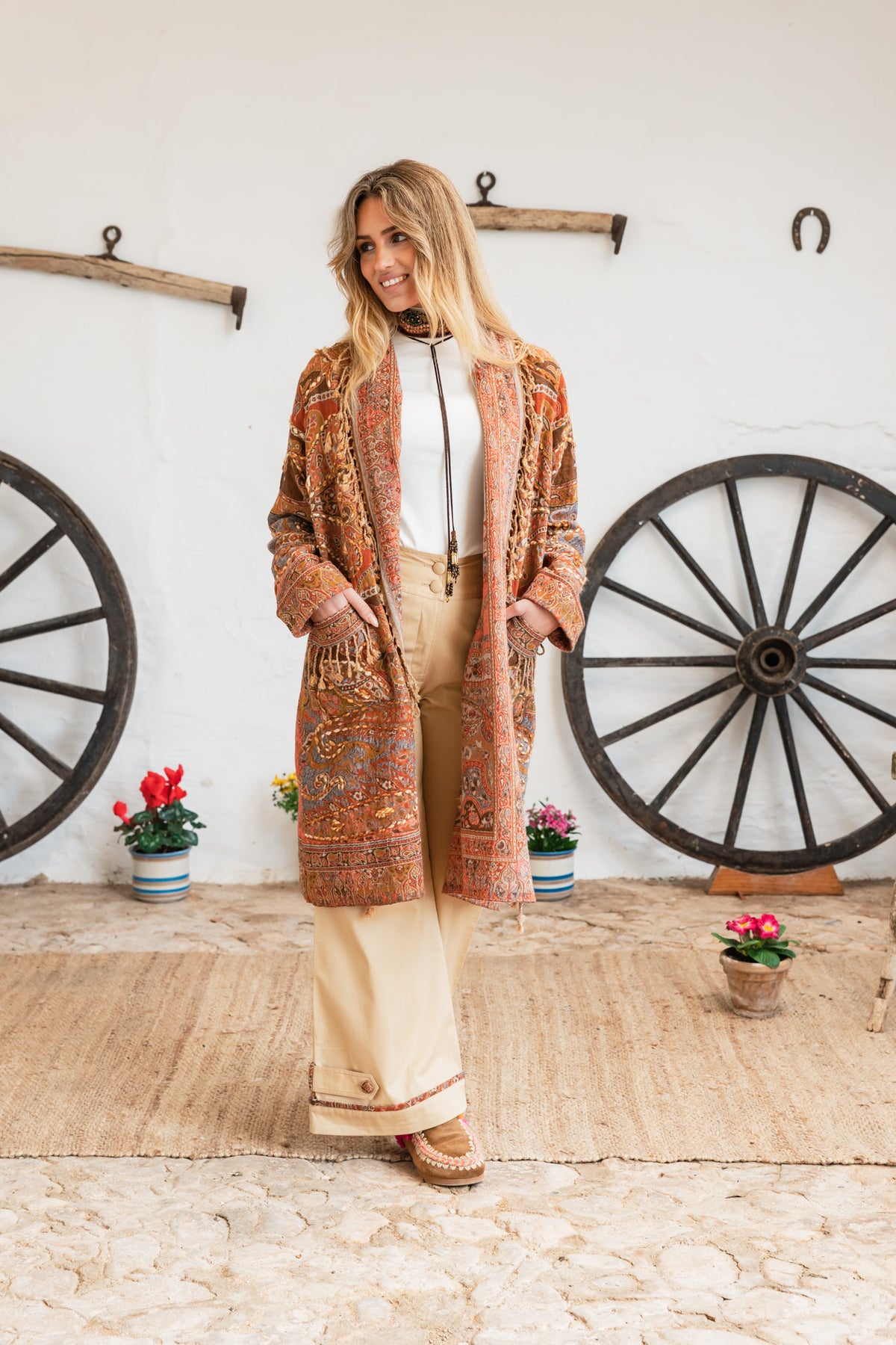 Sa Mesquida 3/4 Jacket & Embroidery