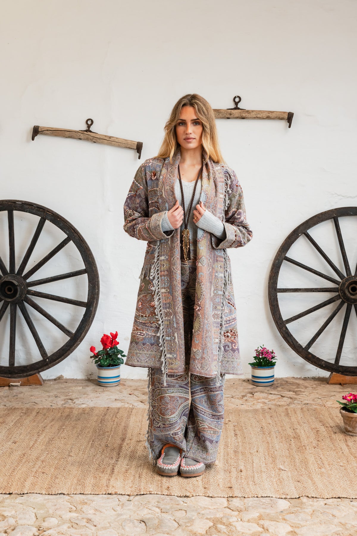Sa Mesquida 3/4 Jacket & Embroidery