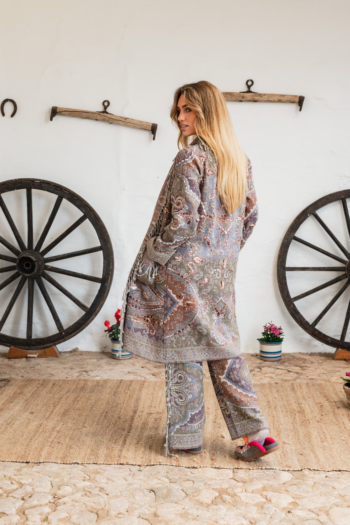 Sa Mesquida 3/4 Jacket & Embroidery