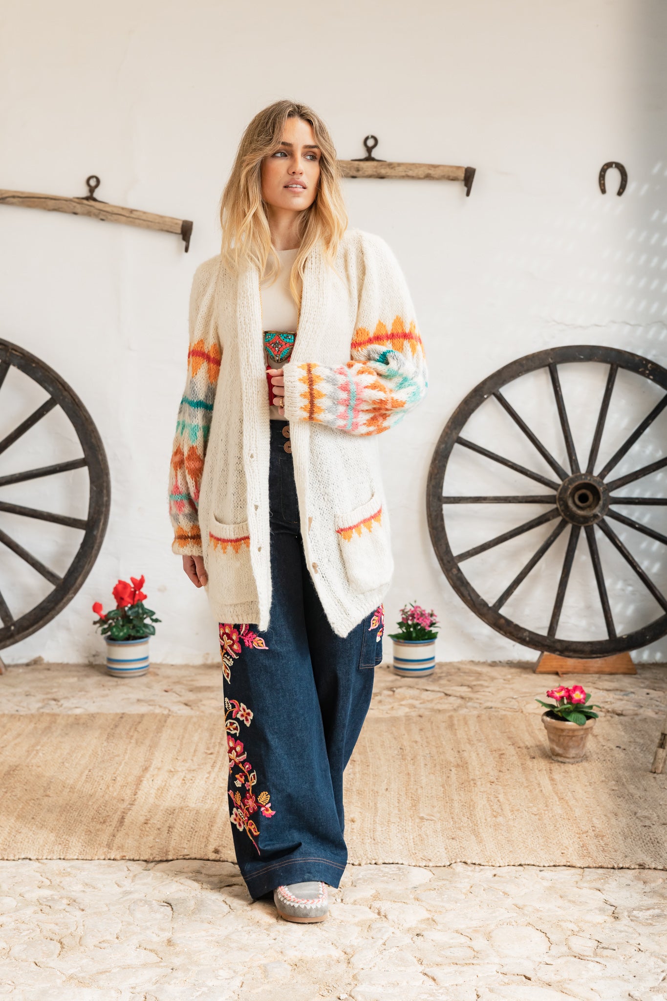 Maó Cardigan Mohair Wool