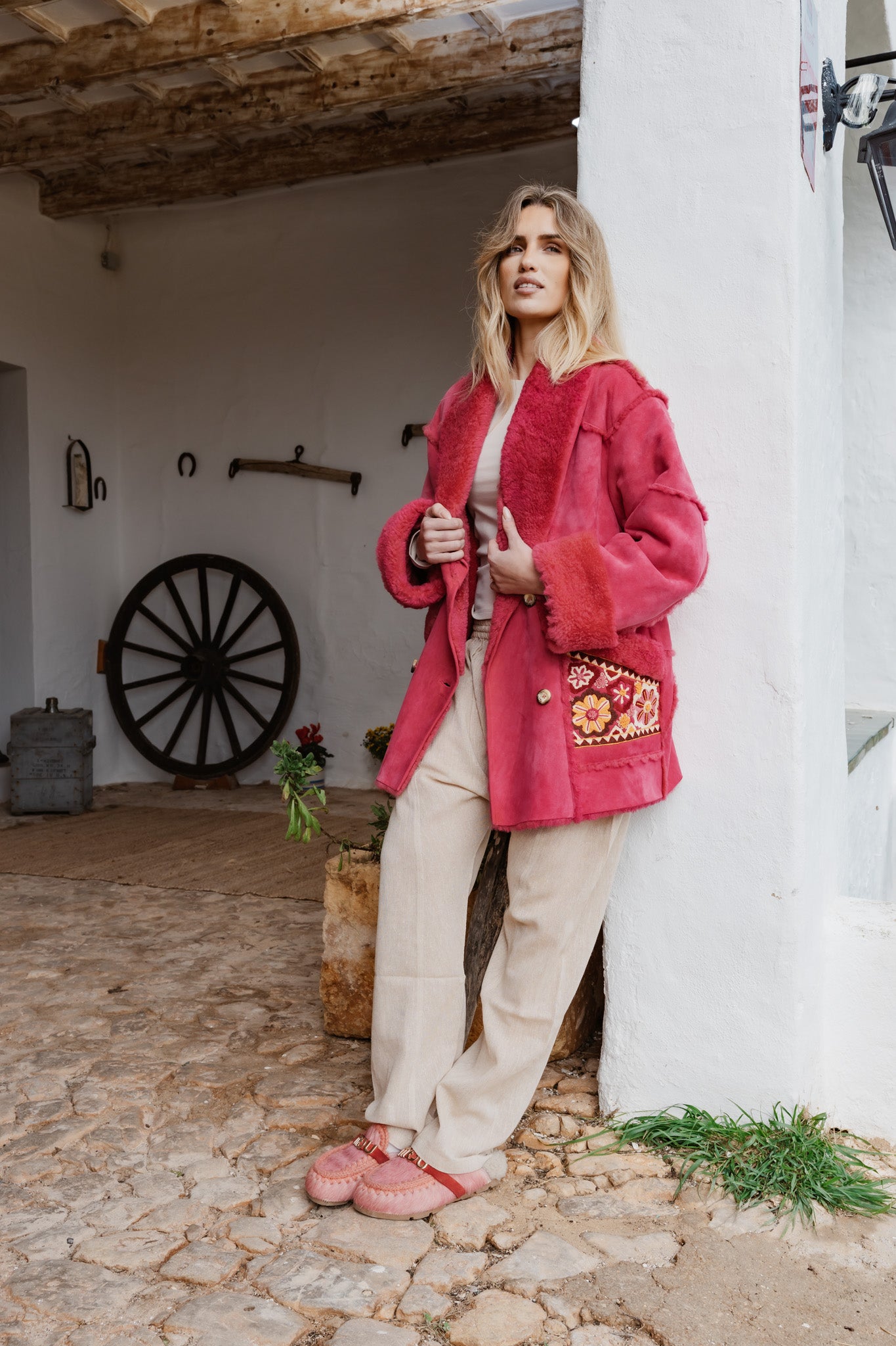 Galdana Pelliza Embroidery Pockets