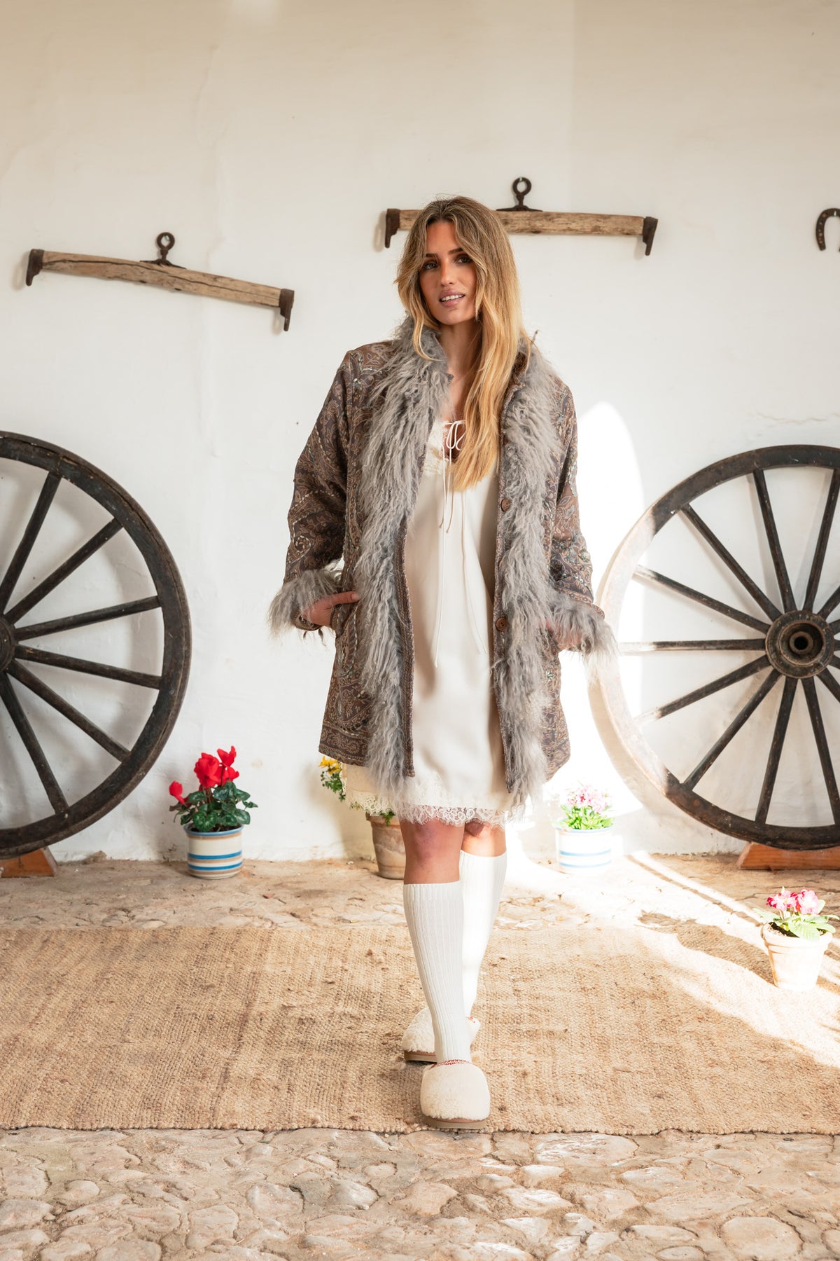 Binissaida Jacket & Natural Fur