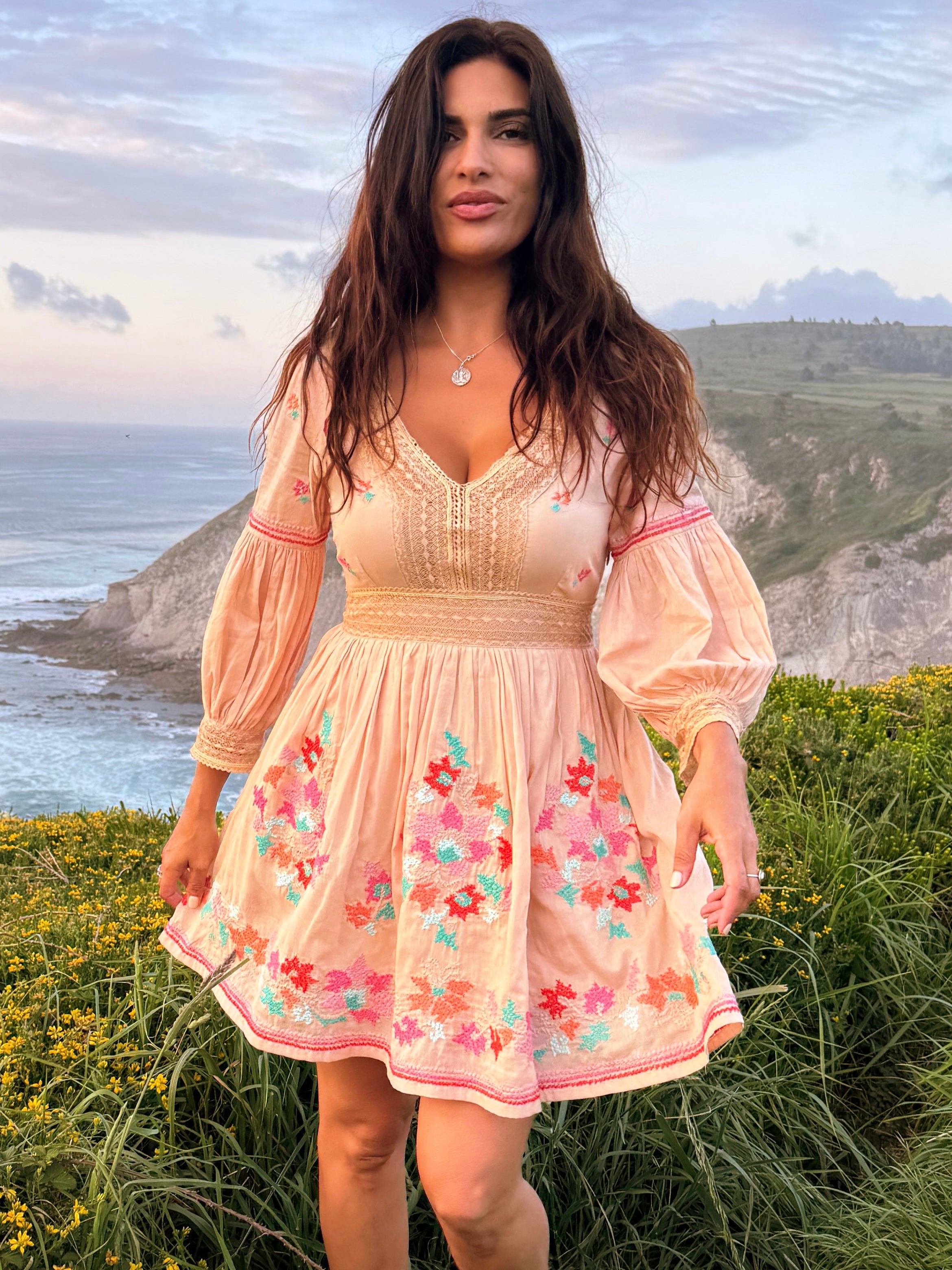Son Saura Short Dress Sleeve Toste