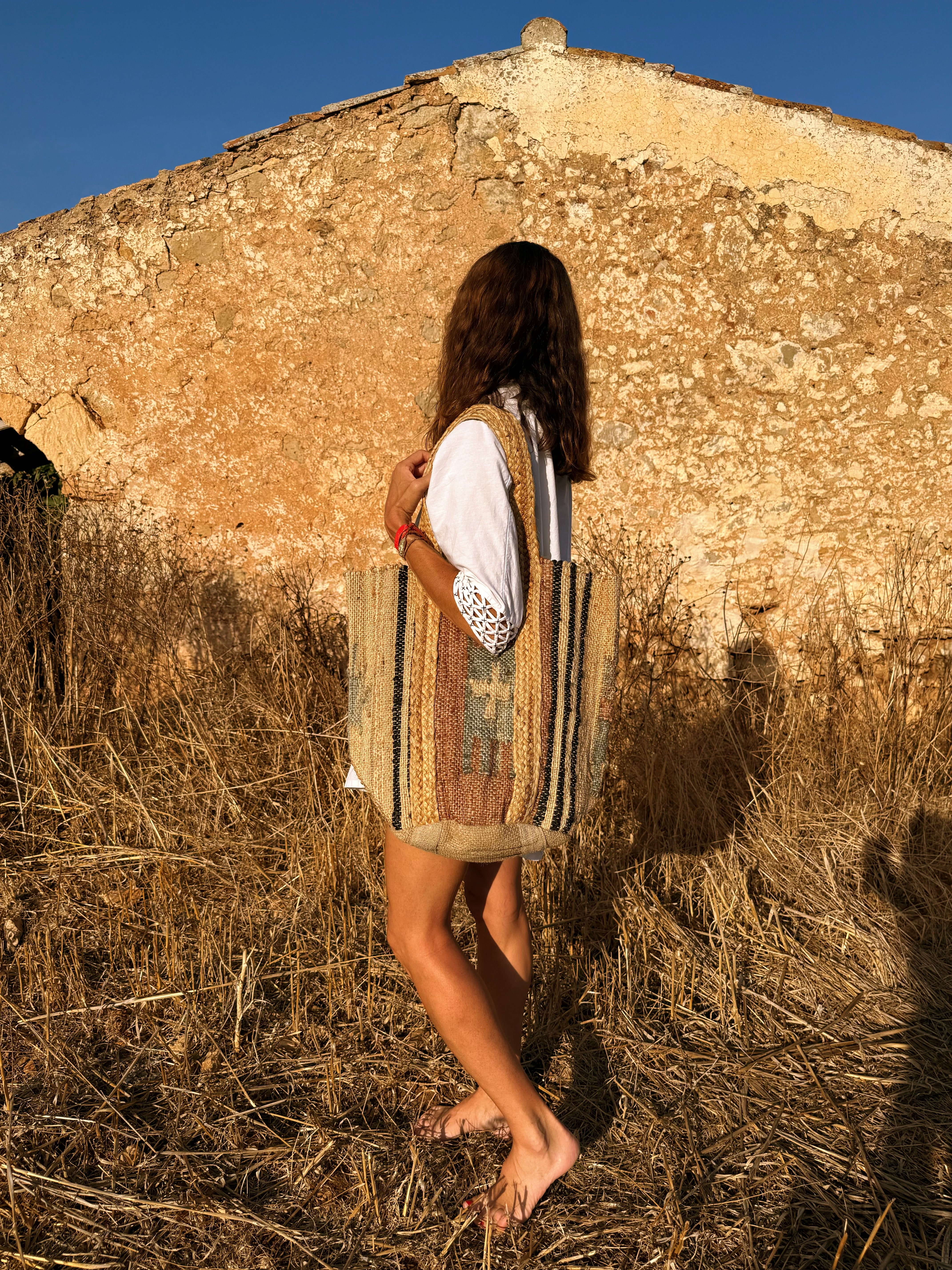 Bolso Manili Grandę Marrón