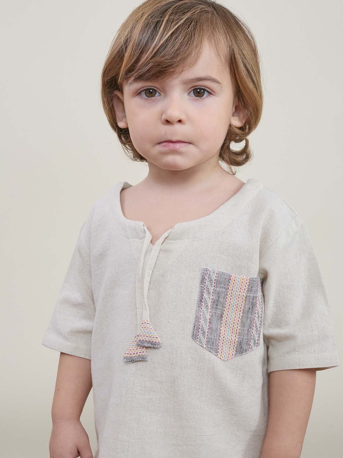Tawang Blouse Kids Cream