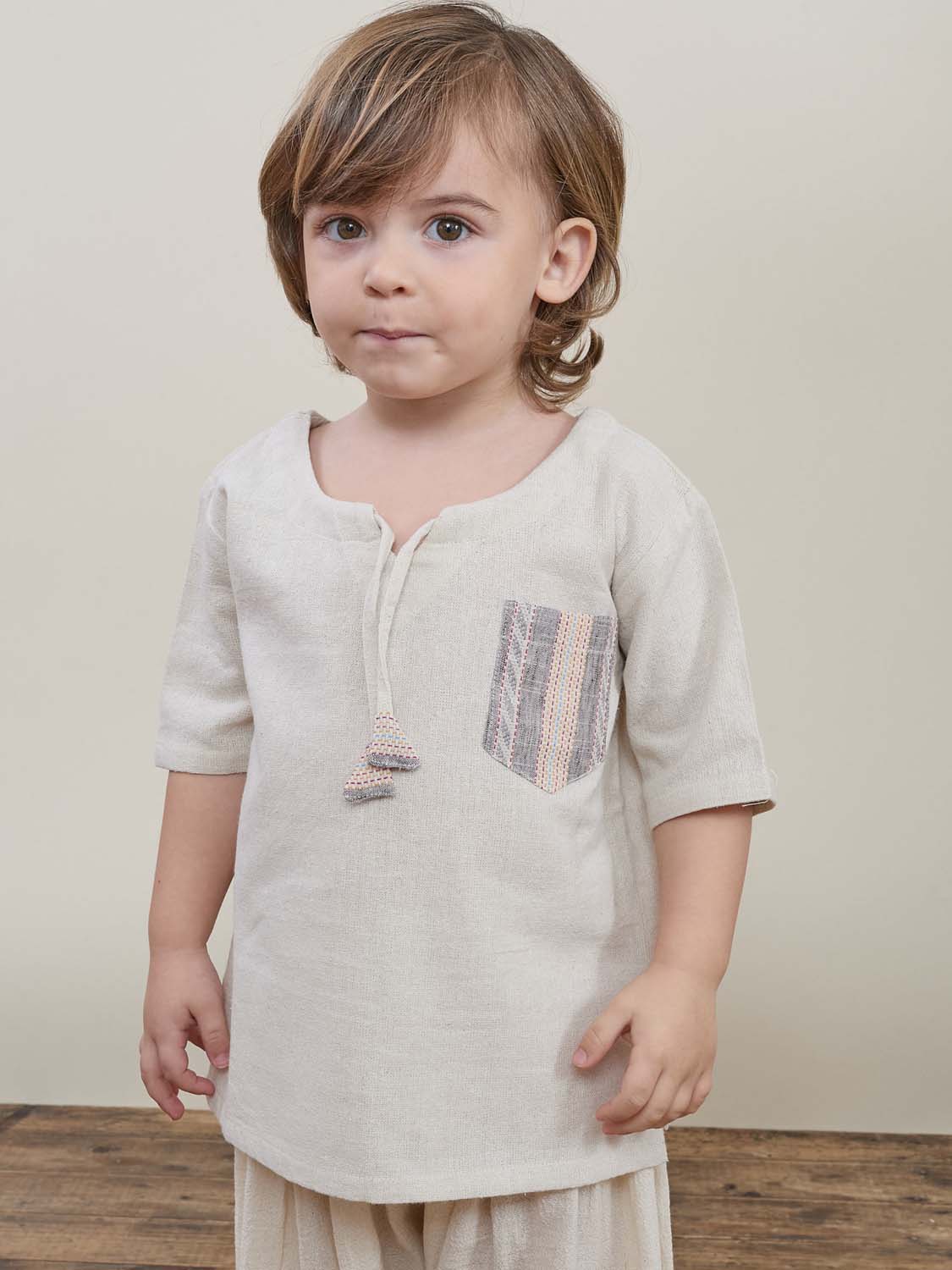 Tawang Blouse Kids Cream