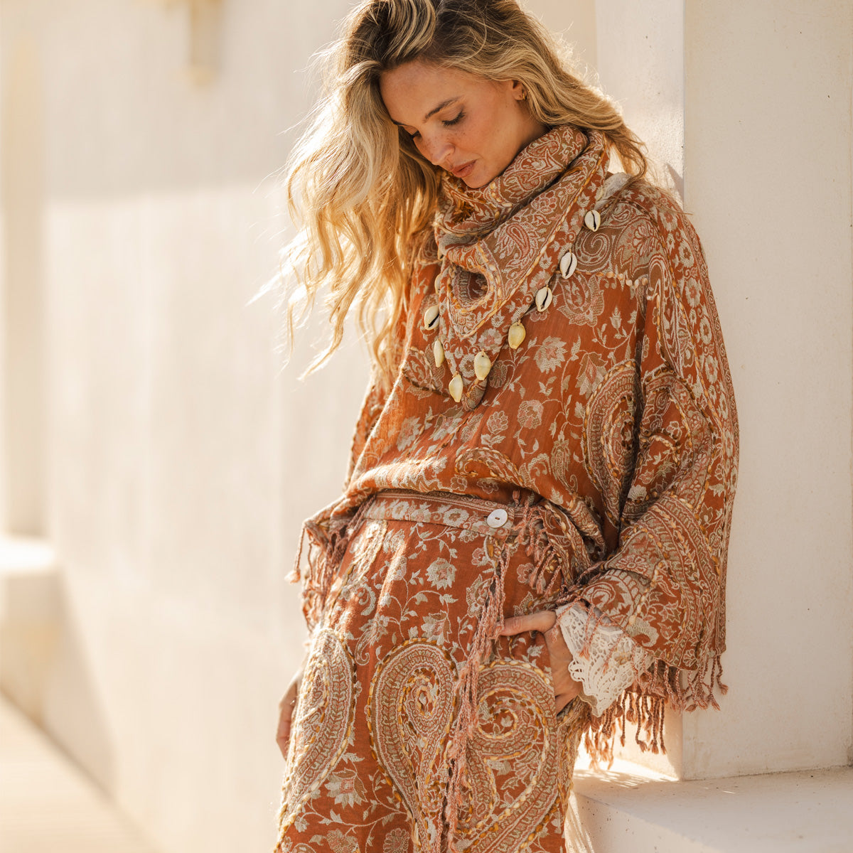 Bandana Sarim Orange By Cris Mata