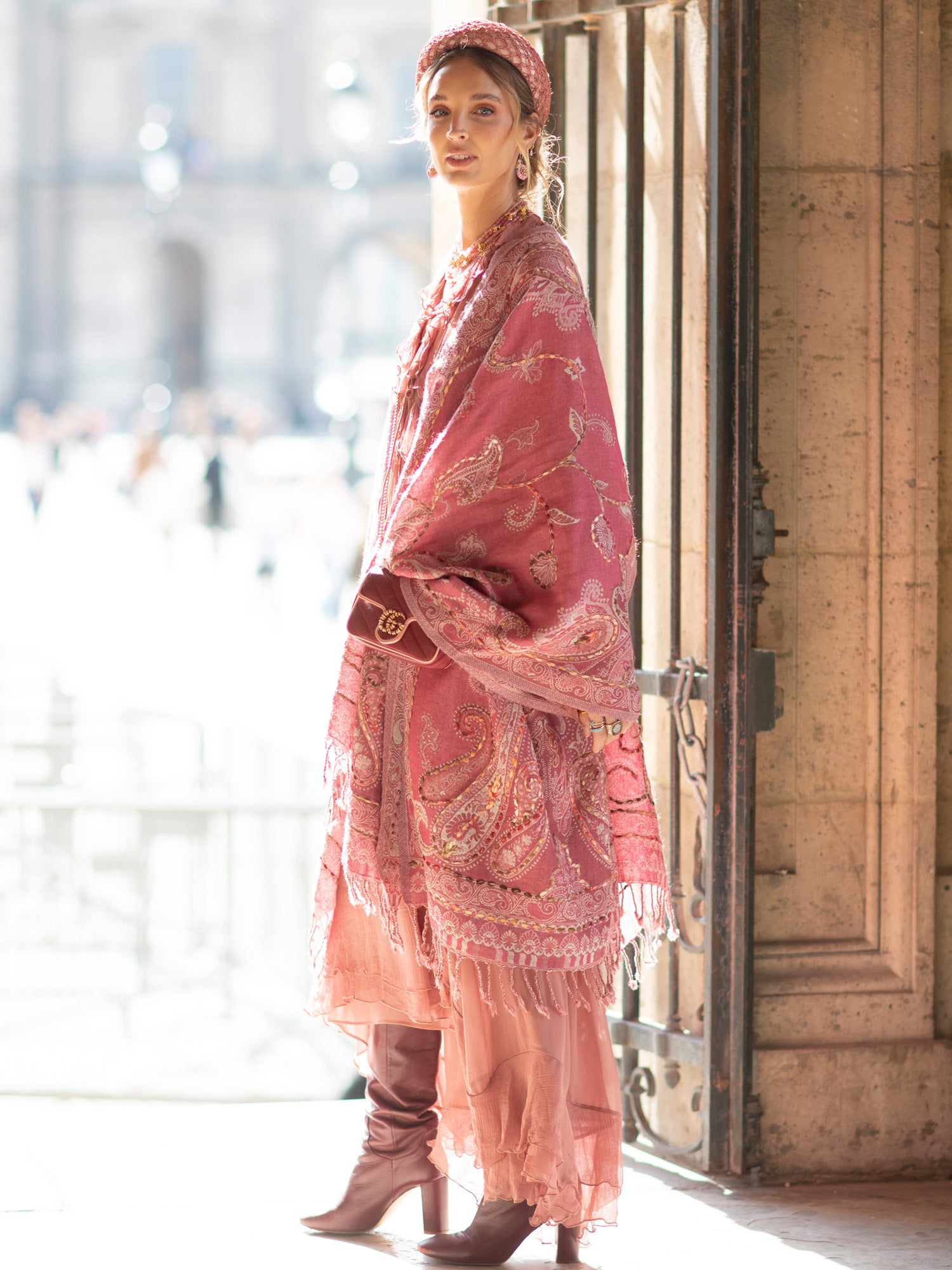 Amoha Poncho Pink & Colors (B2B)