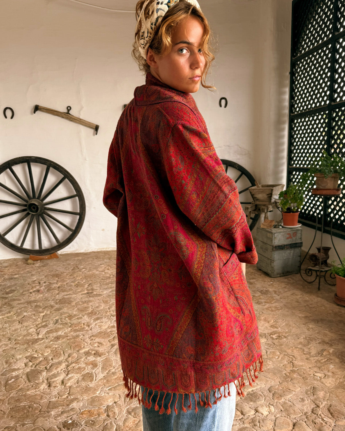 Radha Jacket Burgundy