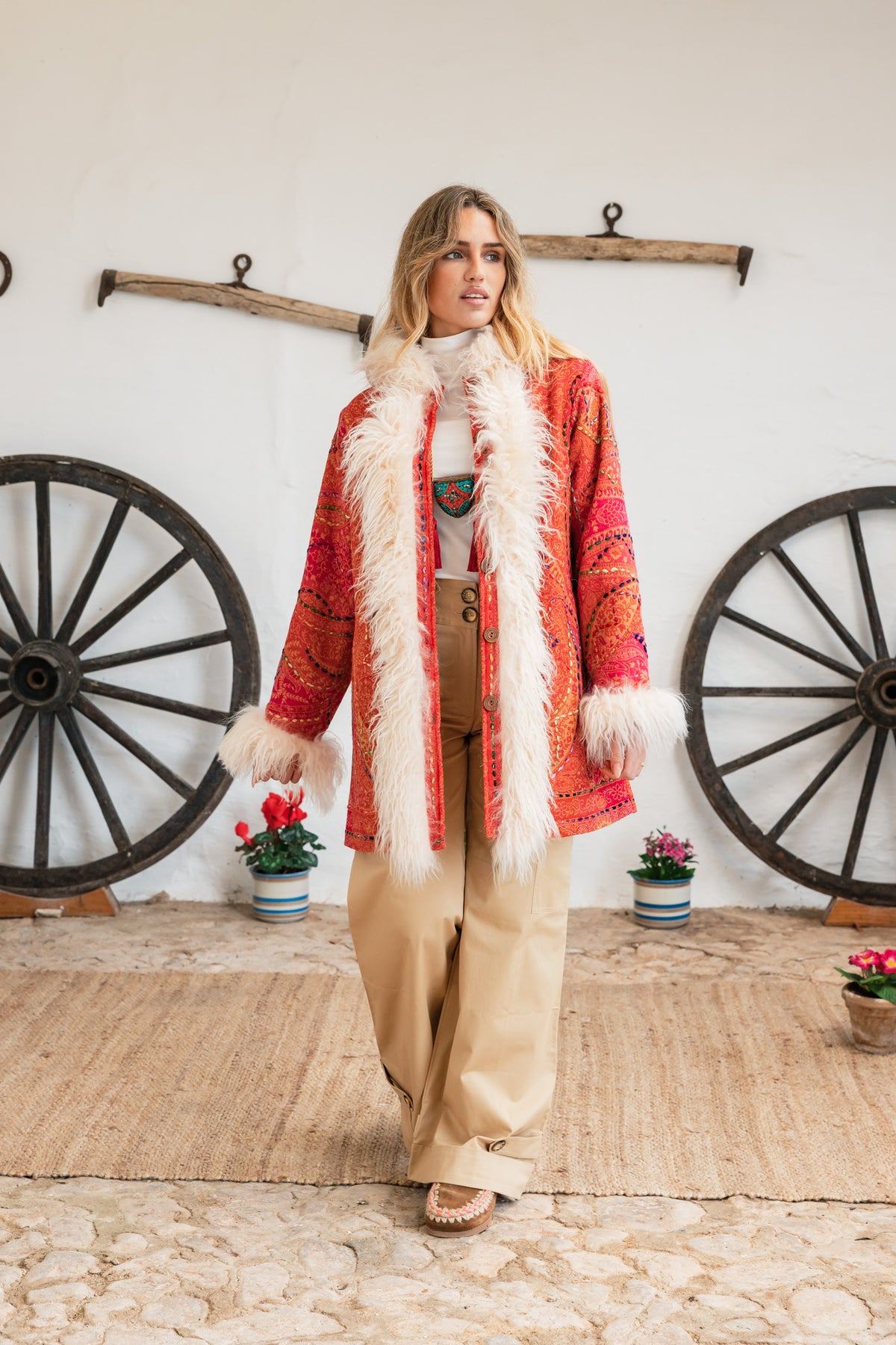 Binissaida Jacket & Natural Fur 