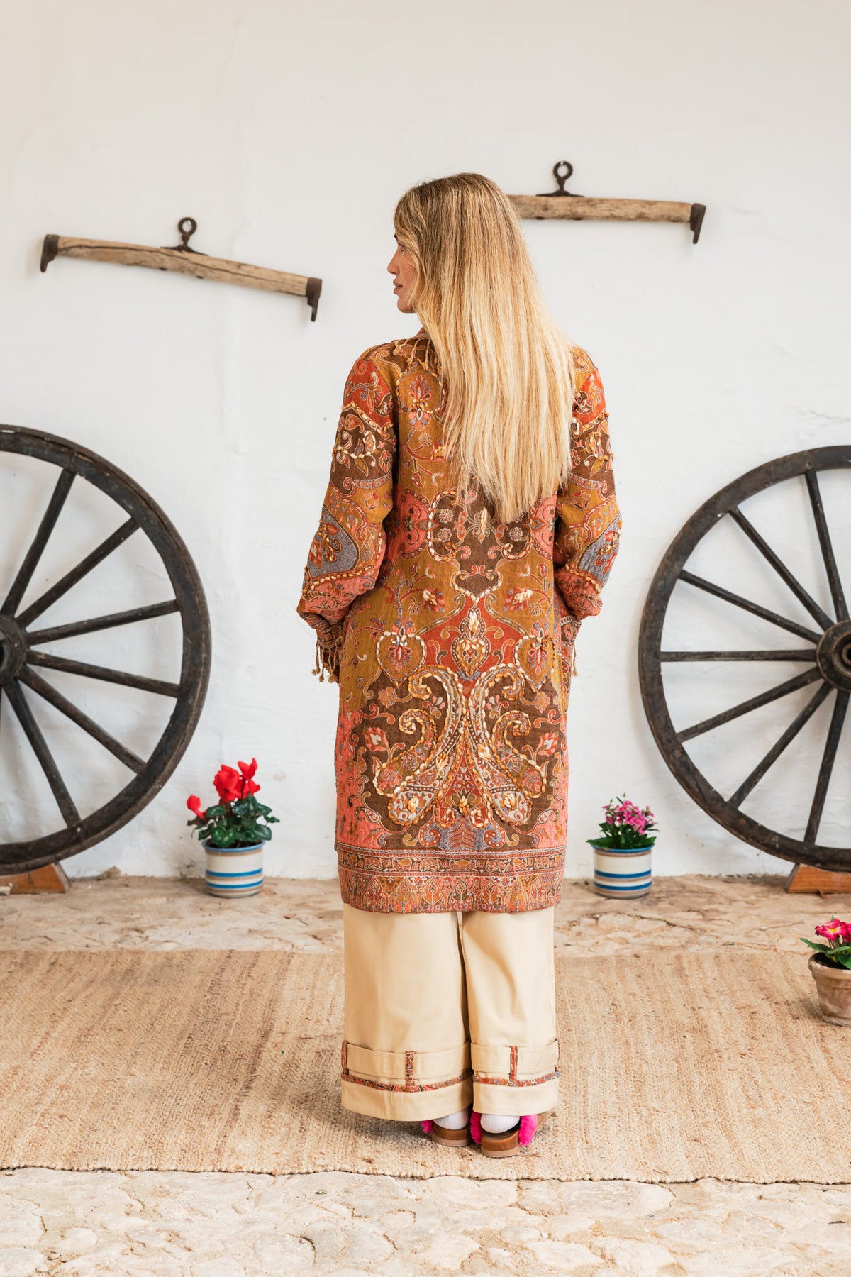 Sa Mesquida 3/4 Jacket & Embroidery