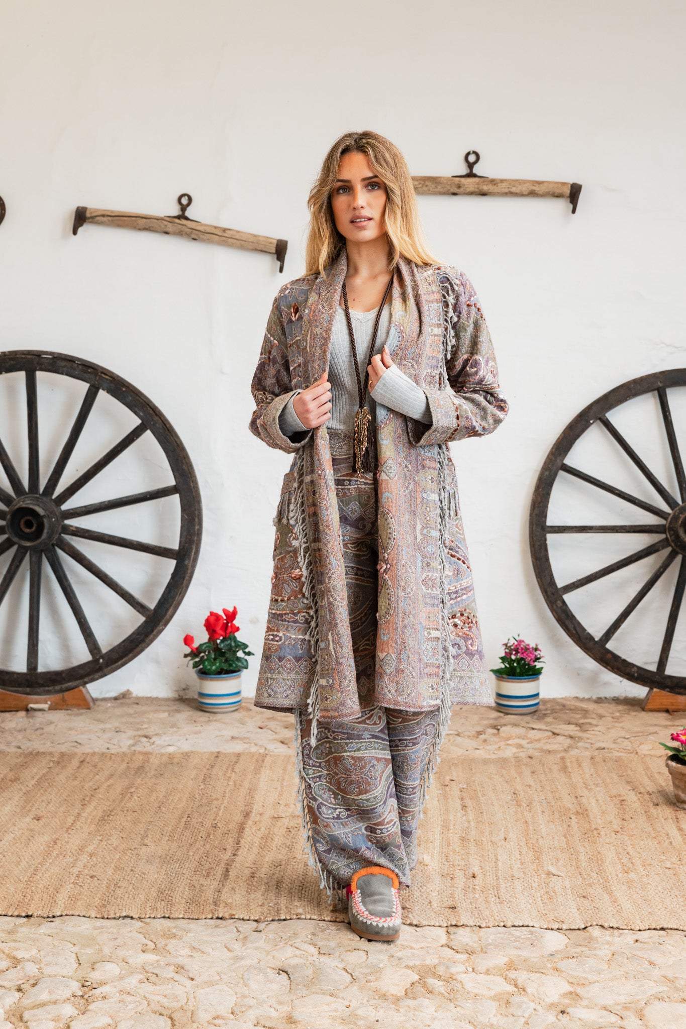 Sa Mesquida Chaquetón 3/4 & Embroidery