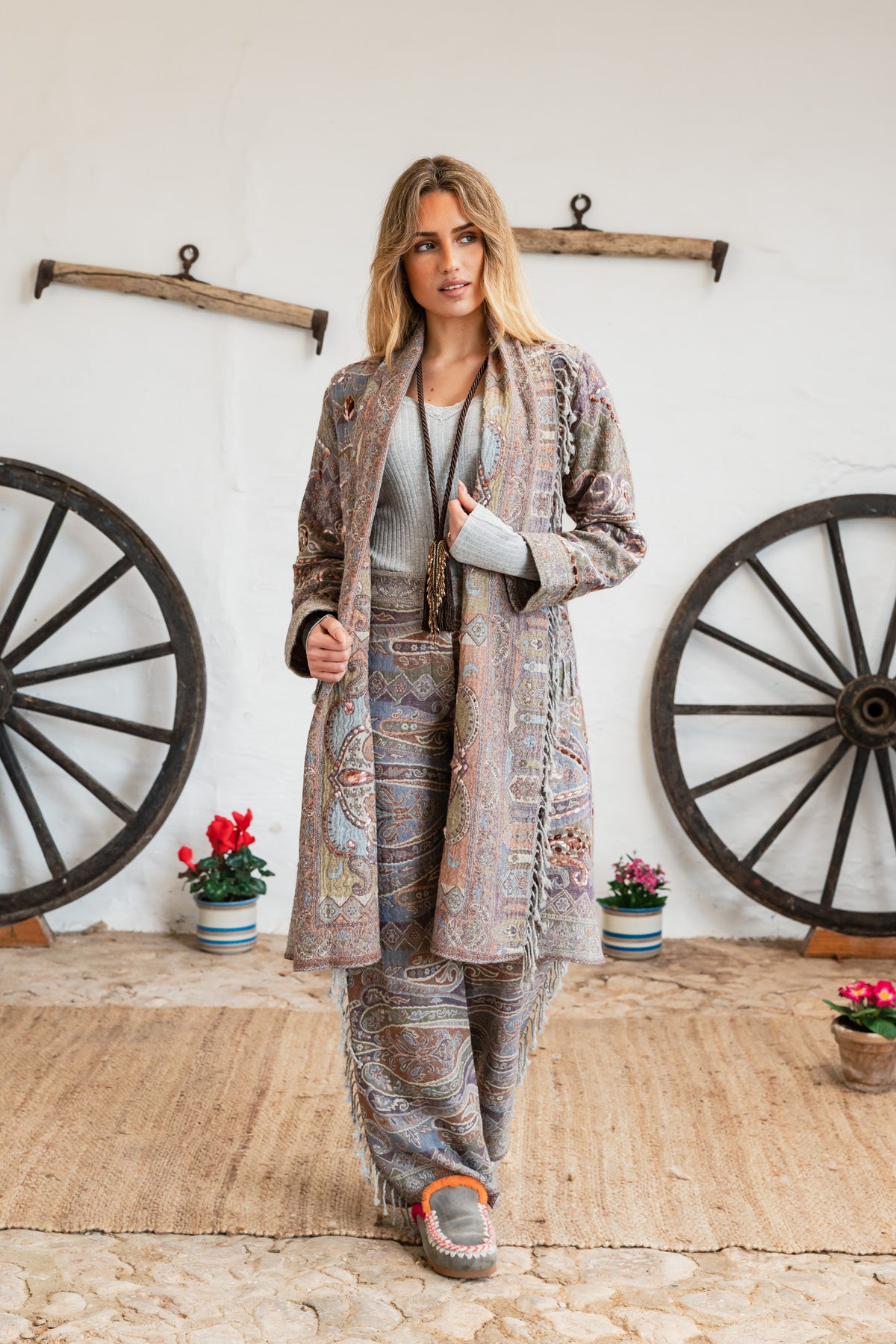 Sa Mesquida 3/4 Jacket & Embroidery