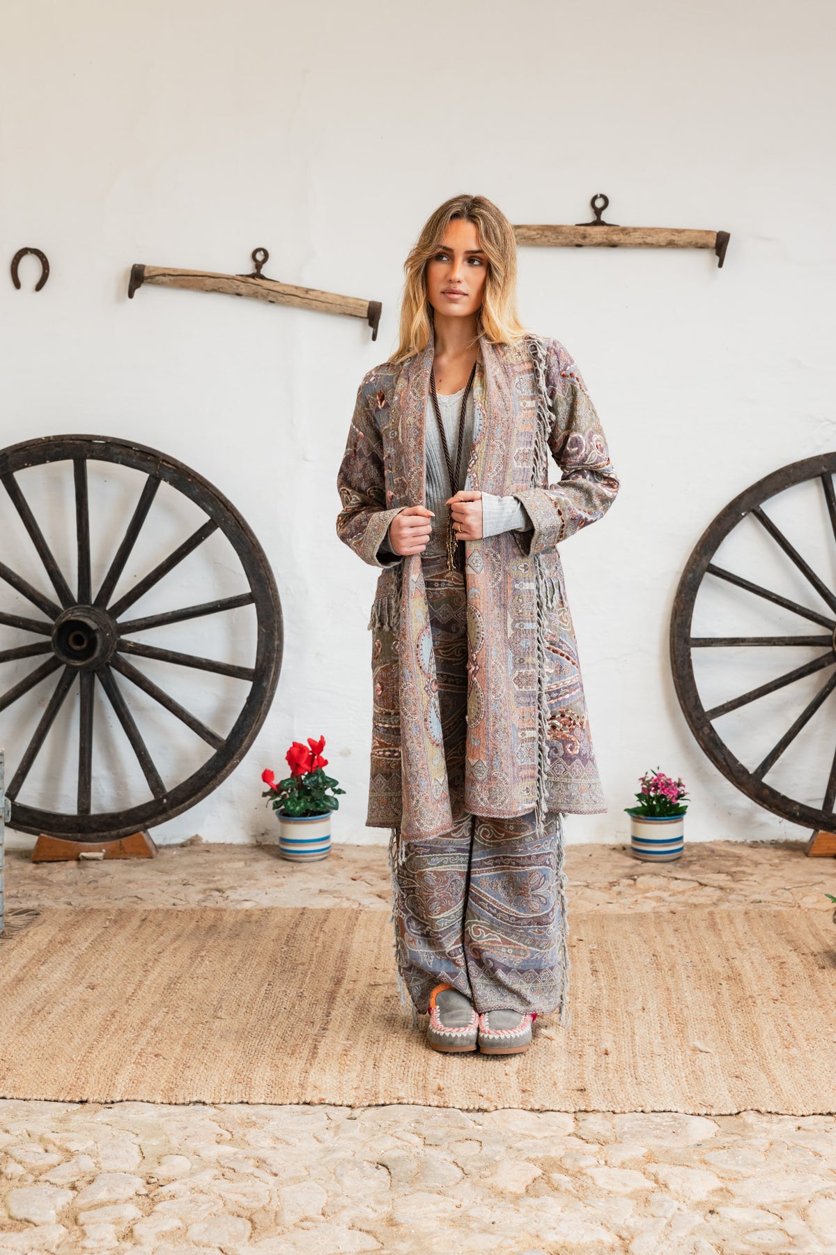 Sa Mesquida 3/4 Jacket & Embroidery