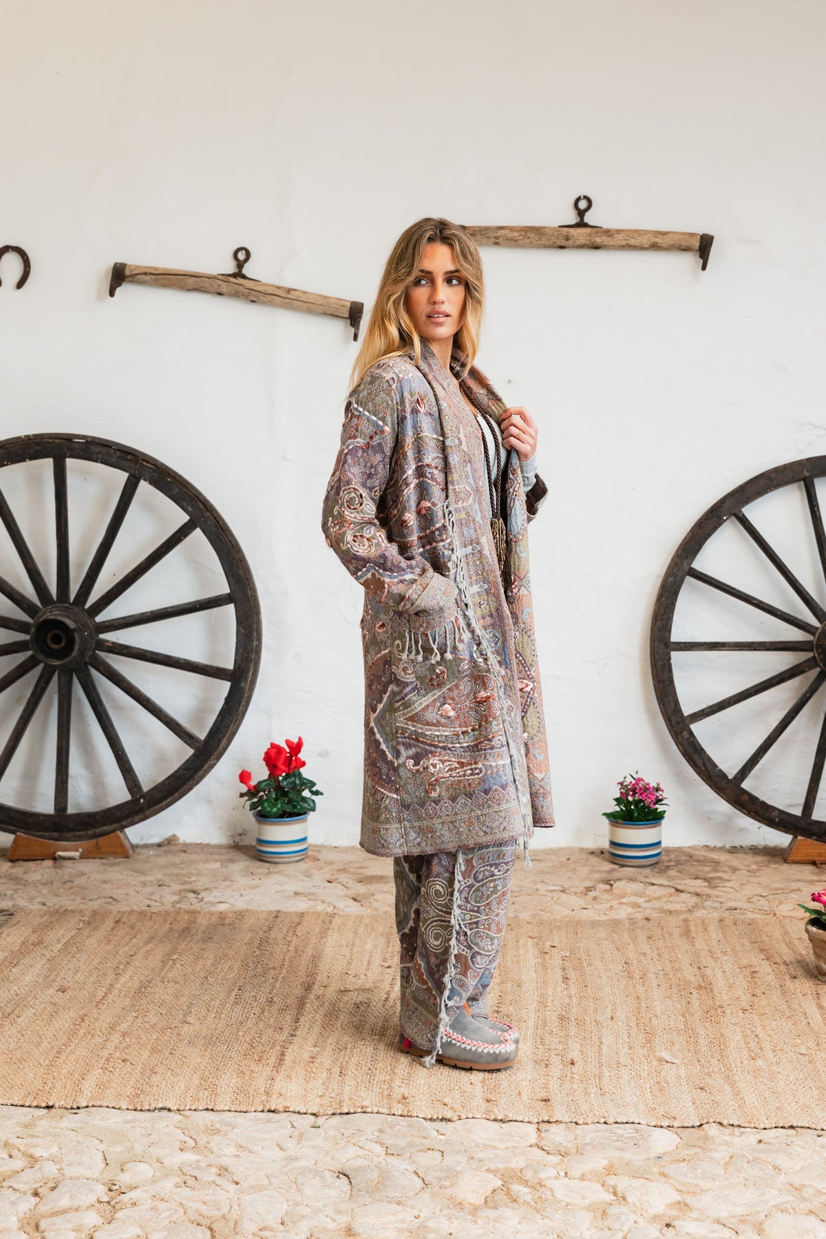 Sa Mesquida 3/4 Jacket & Embroidery