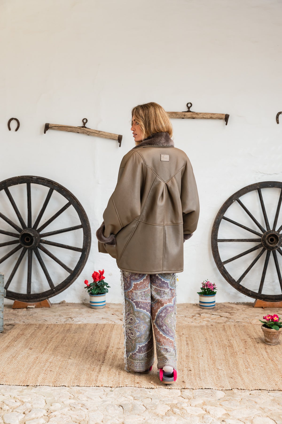 Sa Mesquida Pants Wool 100%