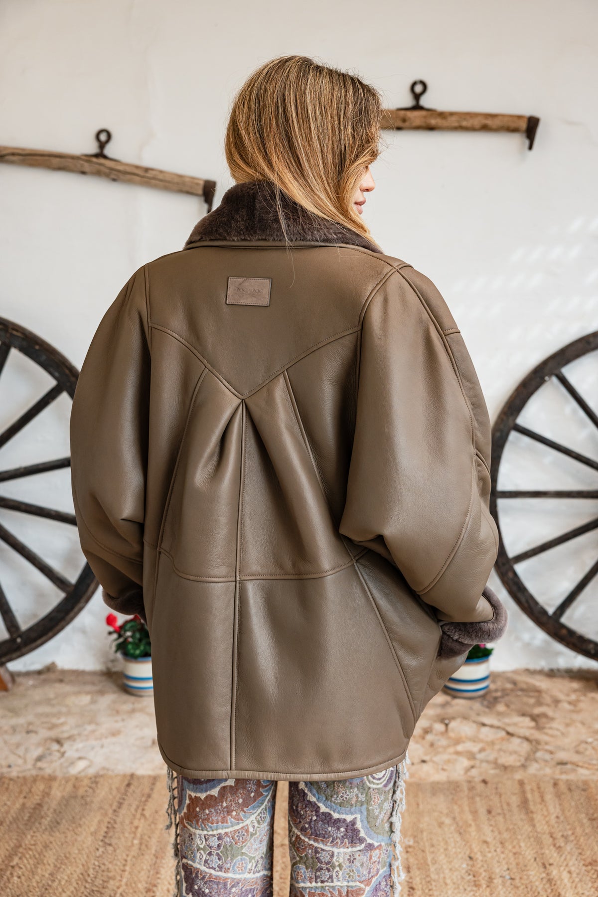 Llucalari Pelliza Oversize PlainM Grey