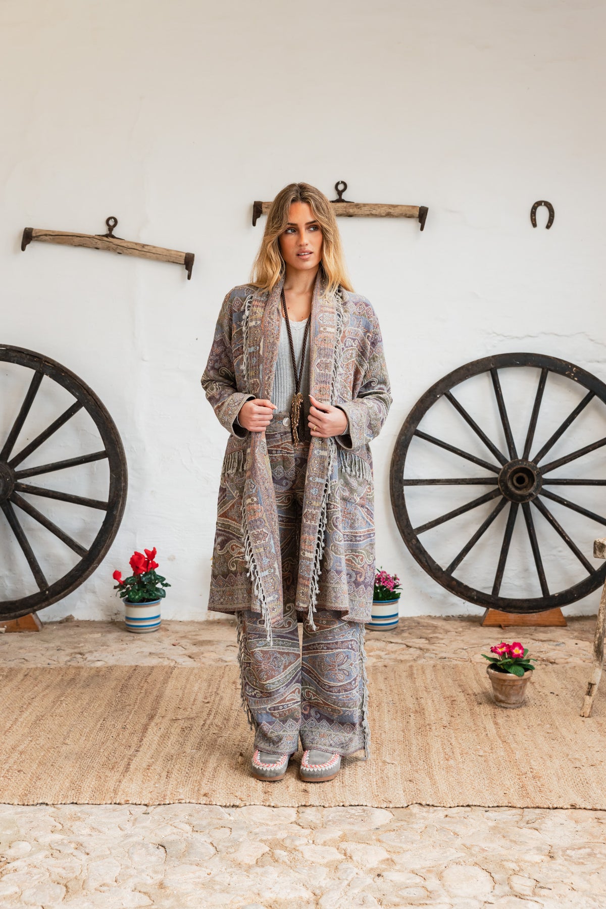 Sa Mesquida Pants Wool 100%
