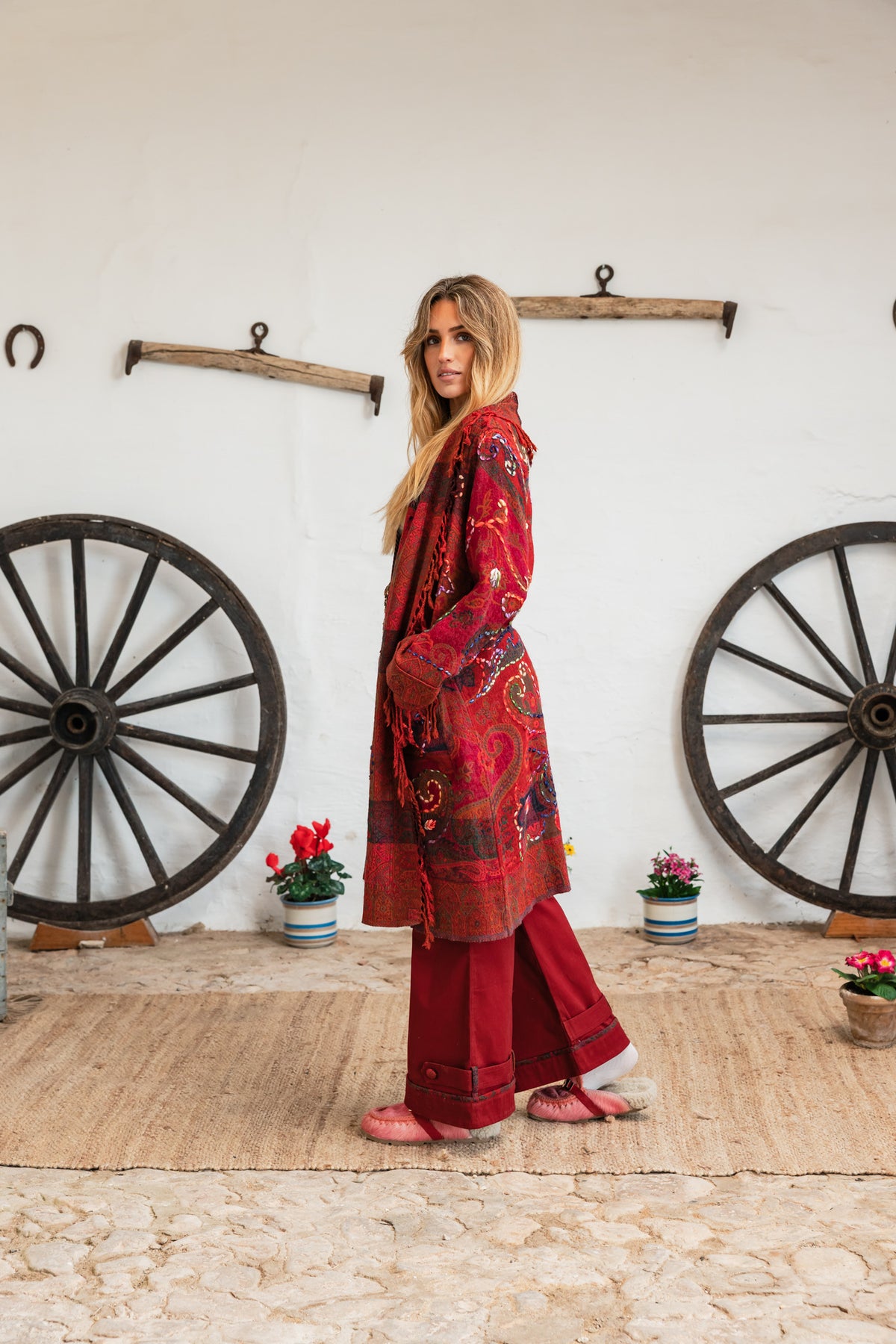 Sa Mesquida 3/4 Jacket & Embroidery
