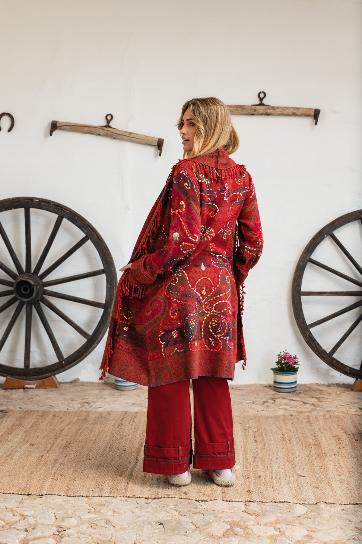 Sa Mesquida 3/4 Jacket & Embroidery