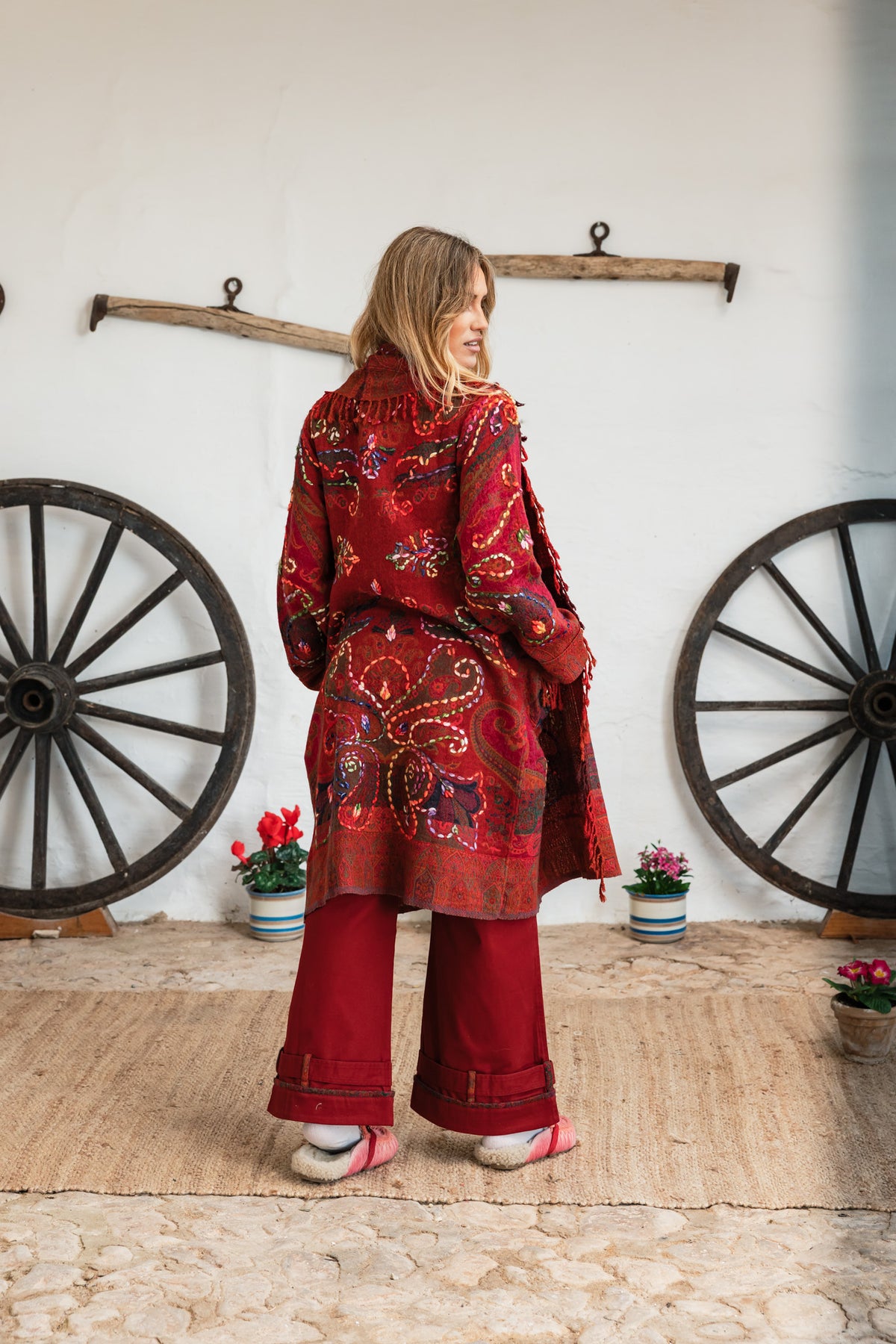 Sa Mesquida 3/4 Jacket & Embroidery