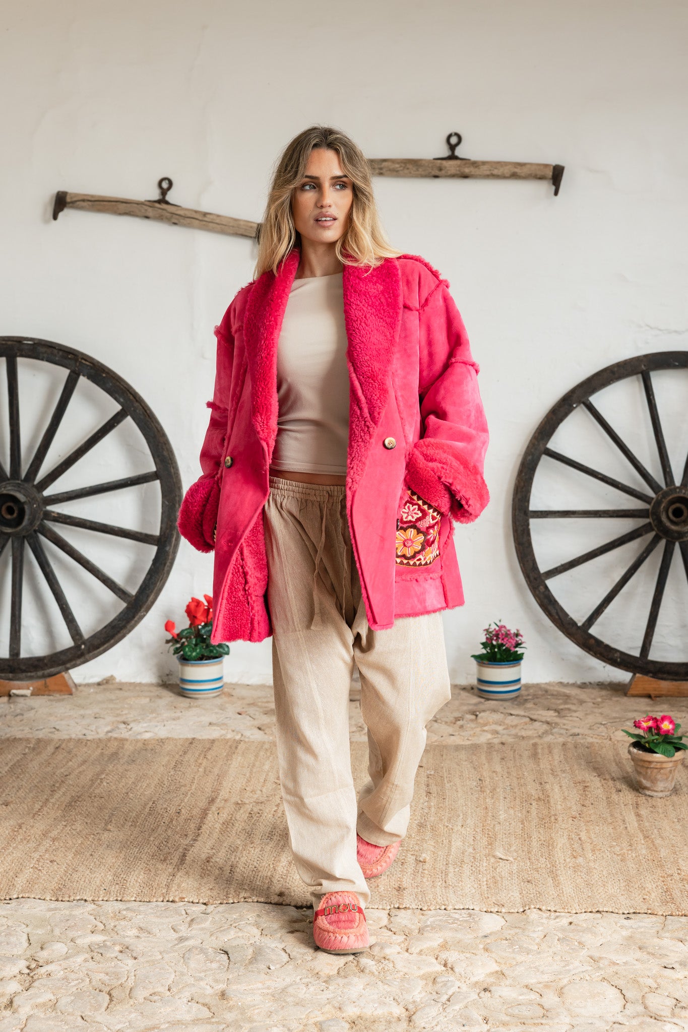 Galdana Pelliza Embroidery Pockets