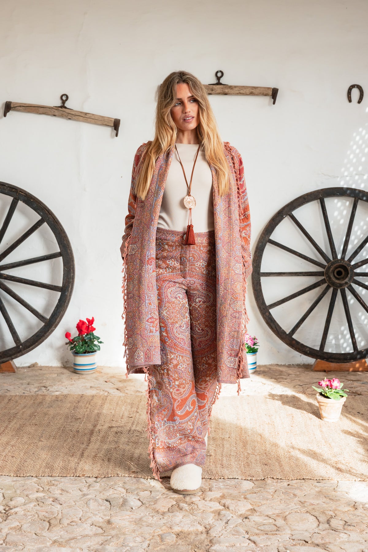 Sa Mesquida Pants Wool 100%