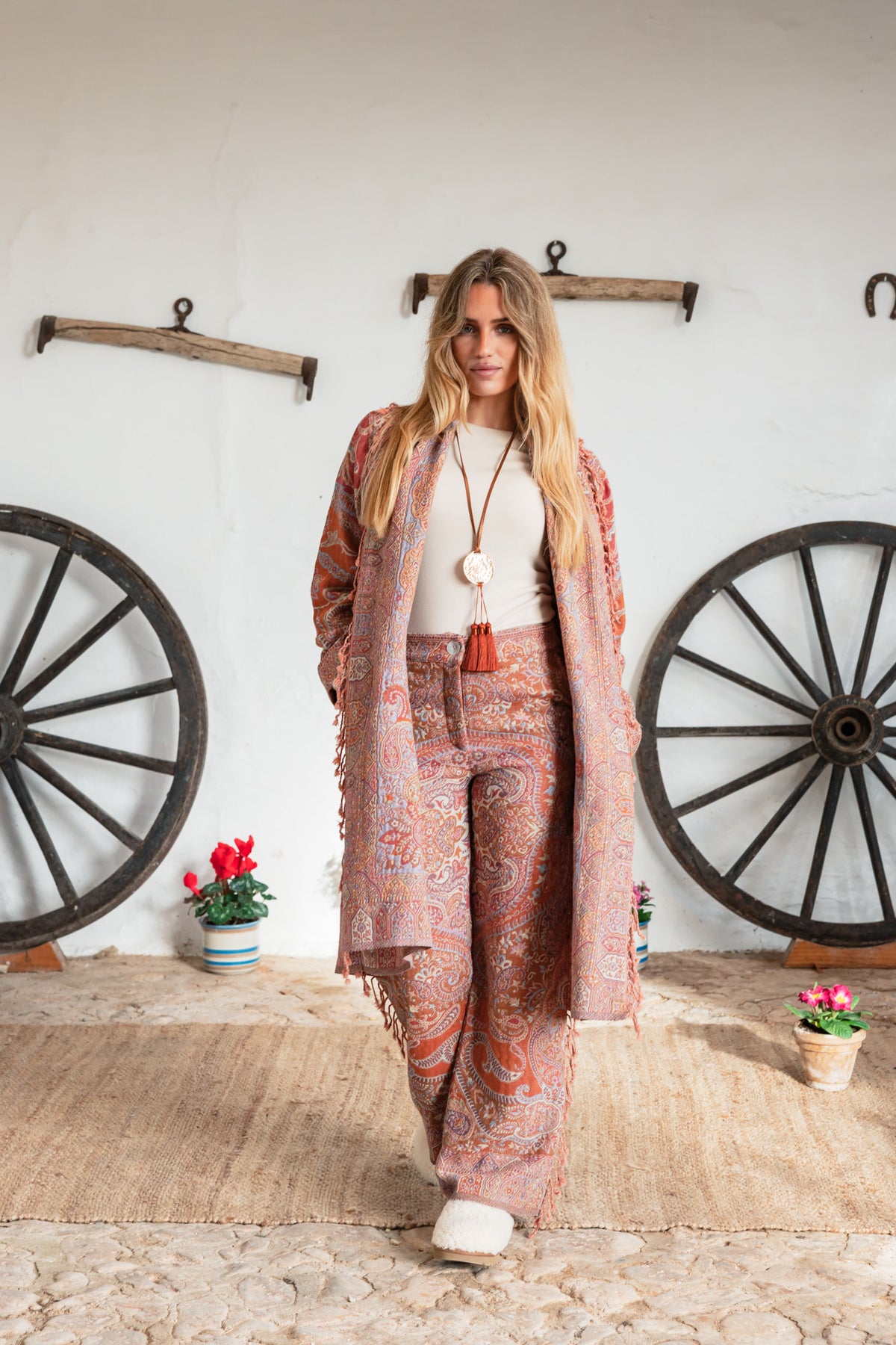 Sa Mesquida Pants Wool 100%