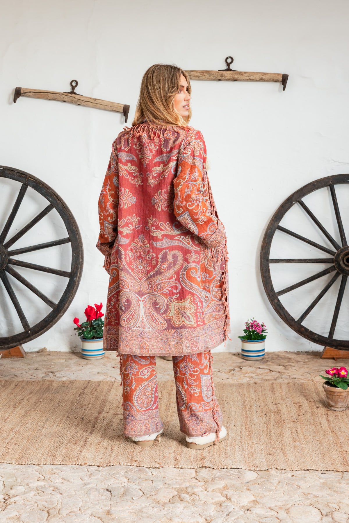 Sa Mesquida Chaquetón 3/4 & Reversible Pink
