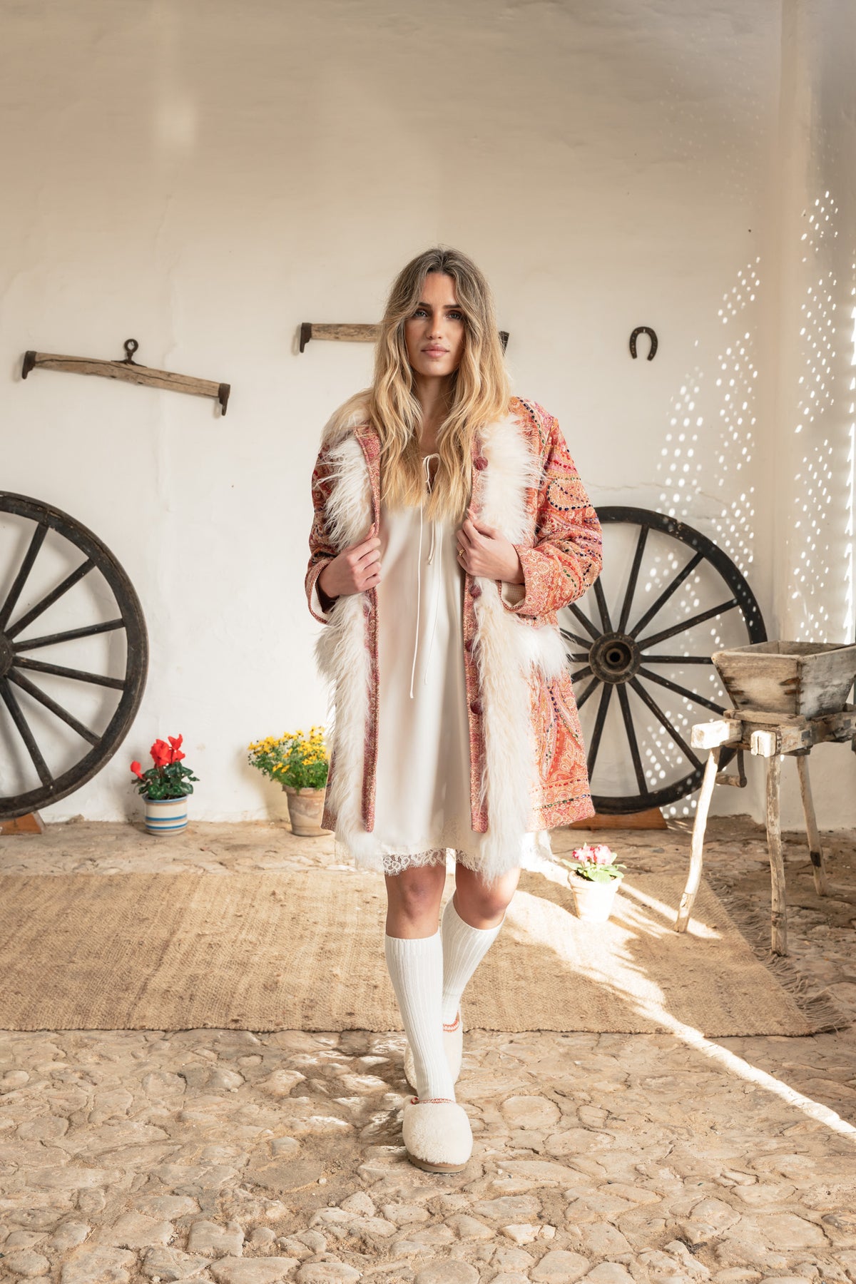 Binissaida Jacket & Natural Fur 