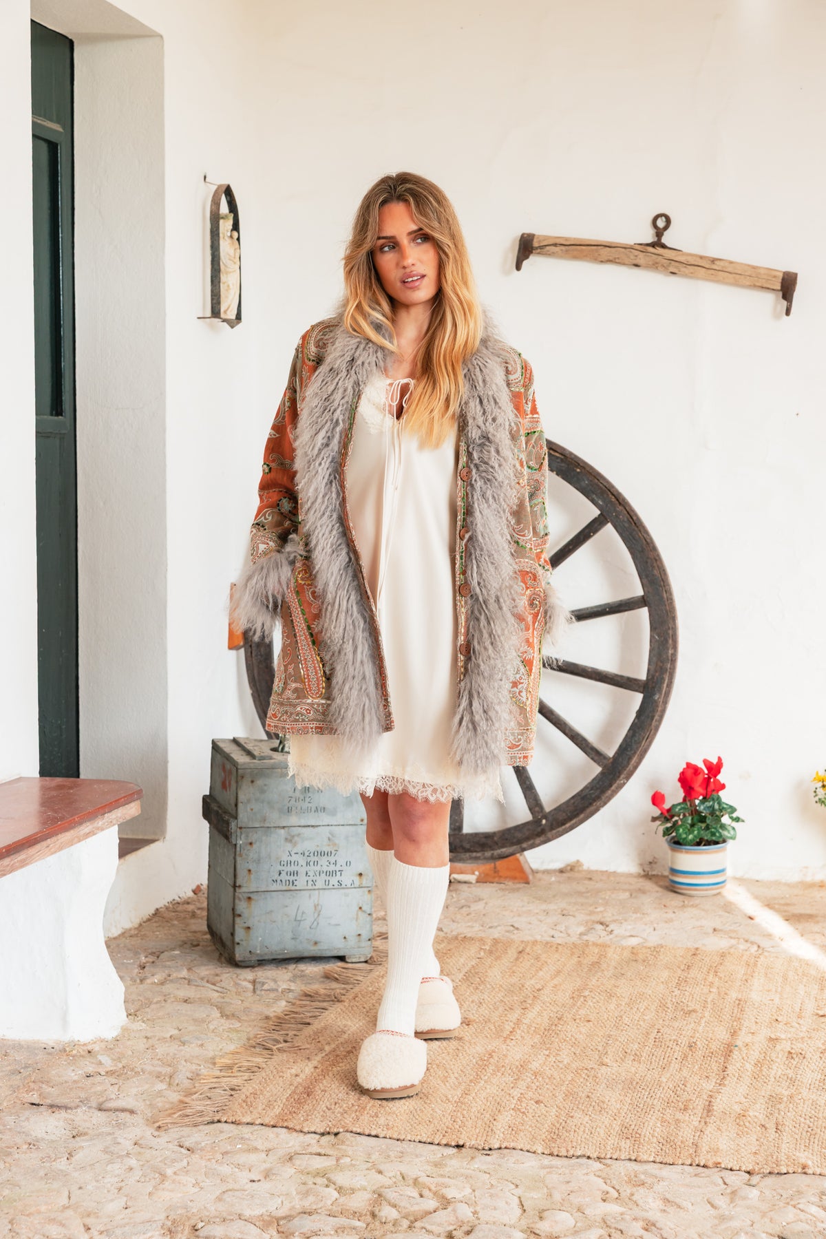 Binissaida Jacket & Natural Fur 