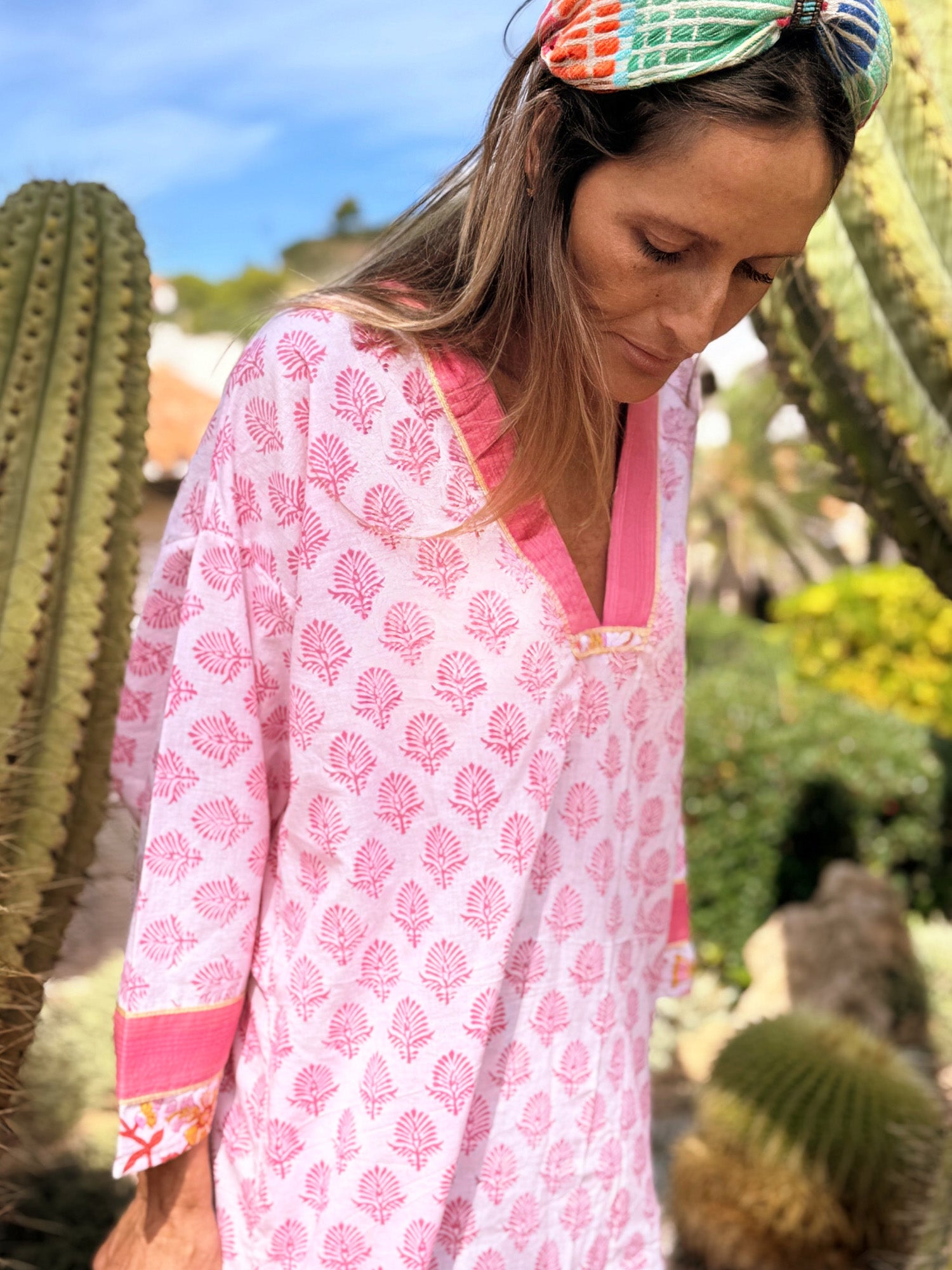 Binifabini Tunic Print Pink
