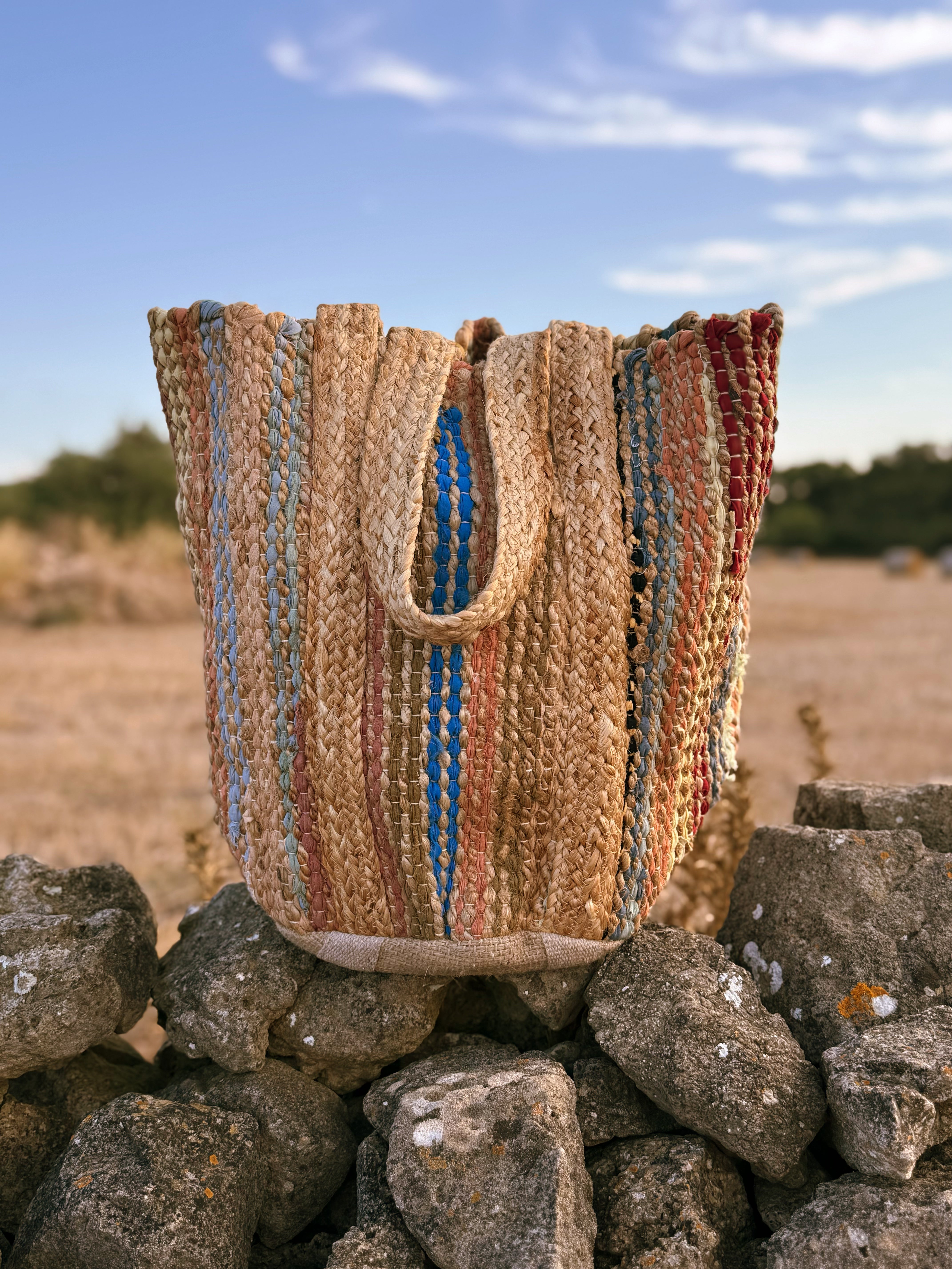 Bolso Manili Grandę Rayas