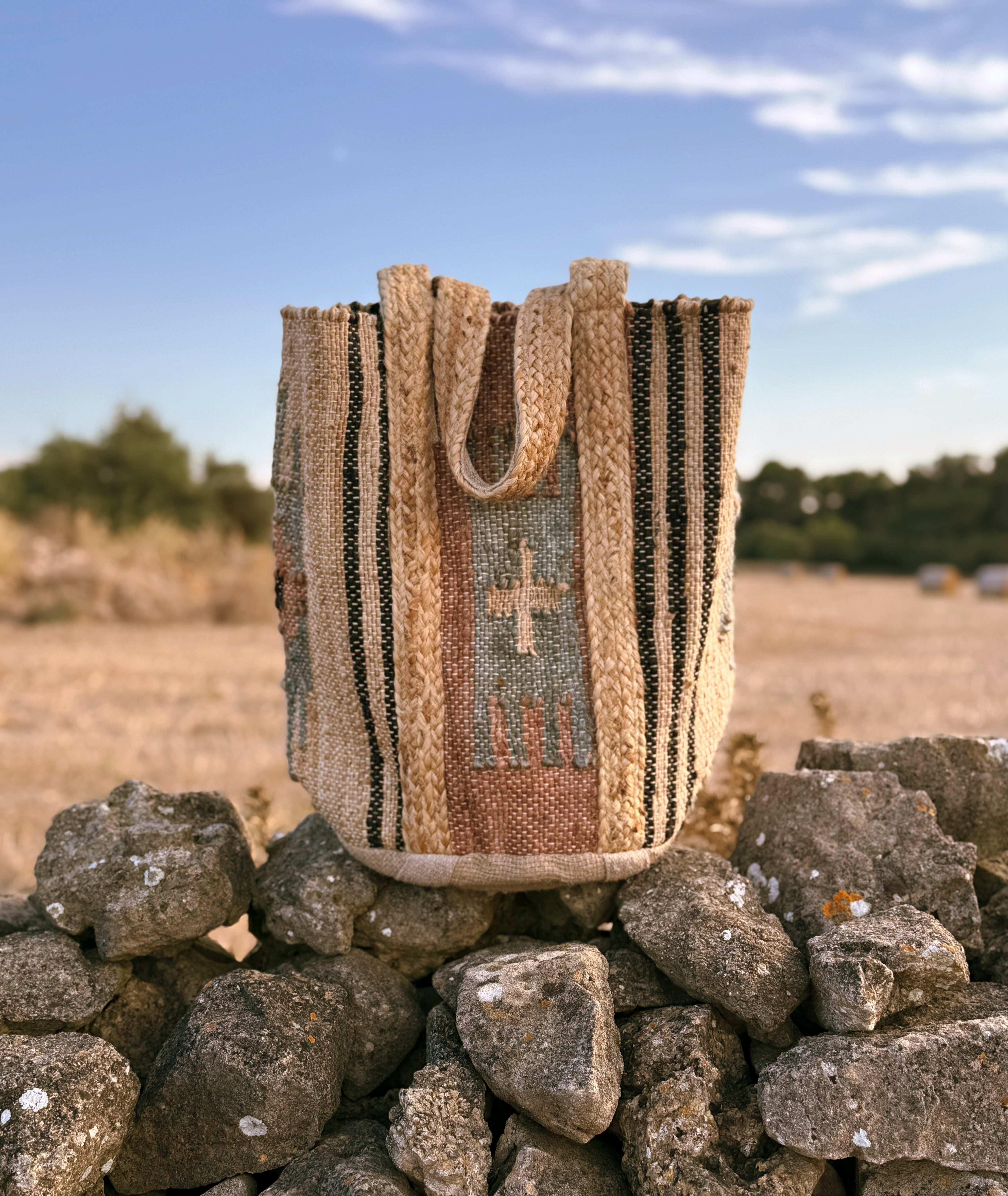 Bolso Manili Grandę Marrón