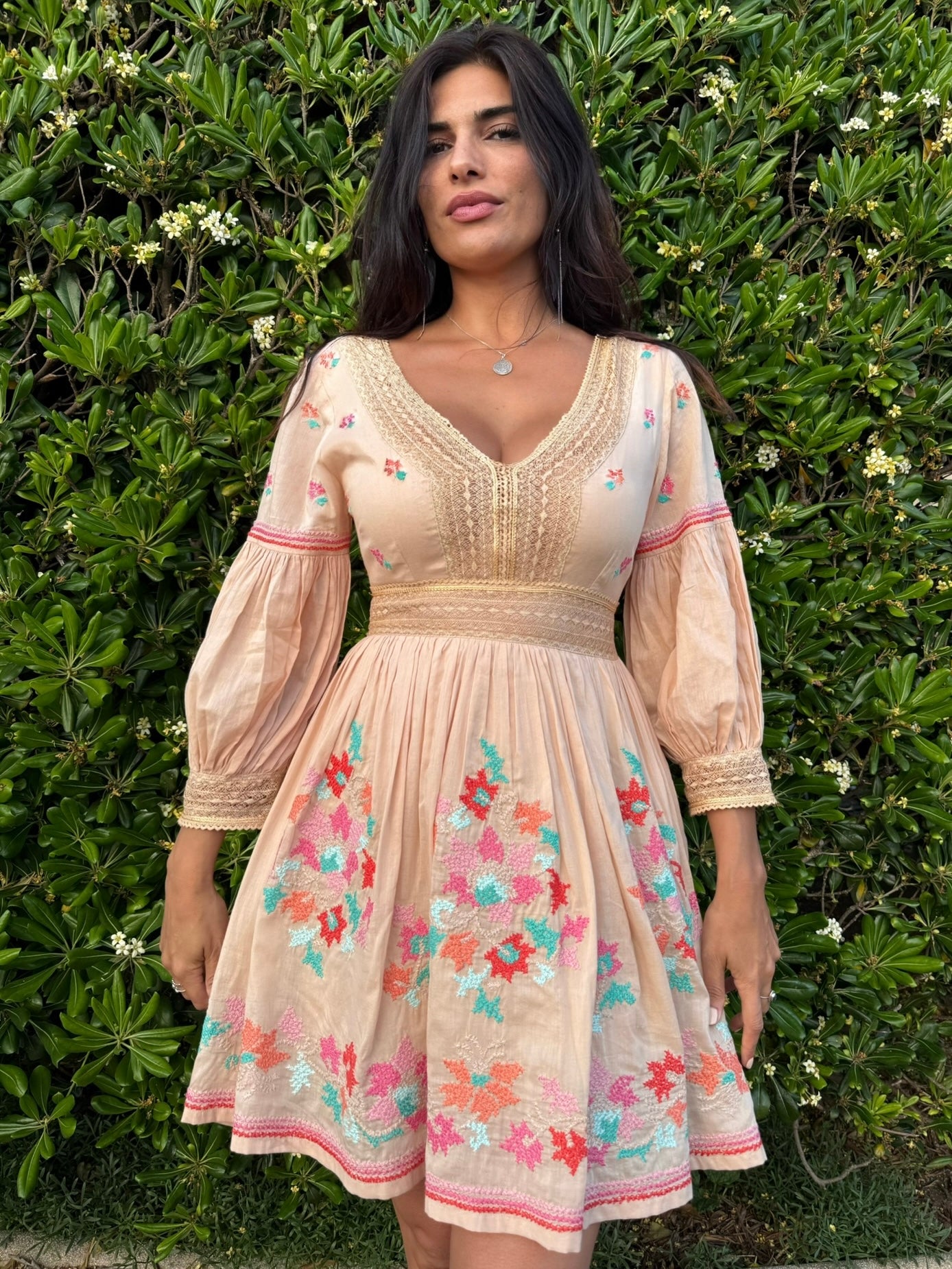 Son Saura Short Dress Sleeve Toste
