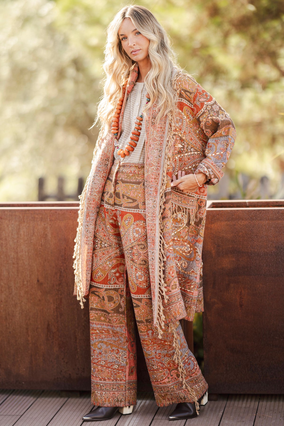 Sa Mesquida Chaquetón 3/4 & Embroidery Toste
