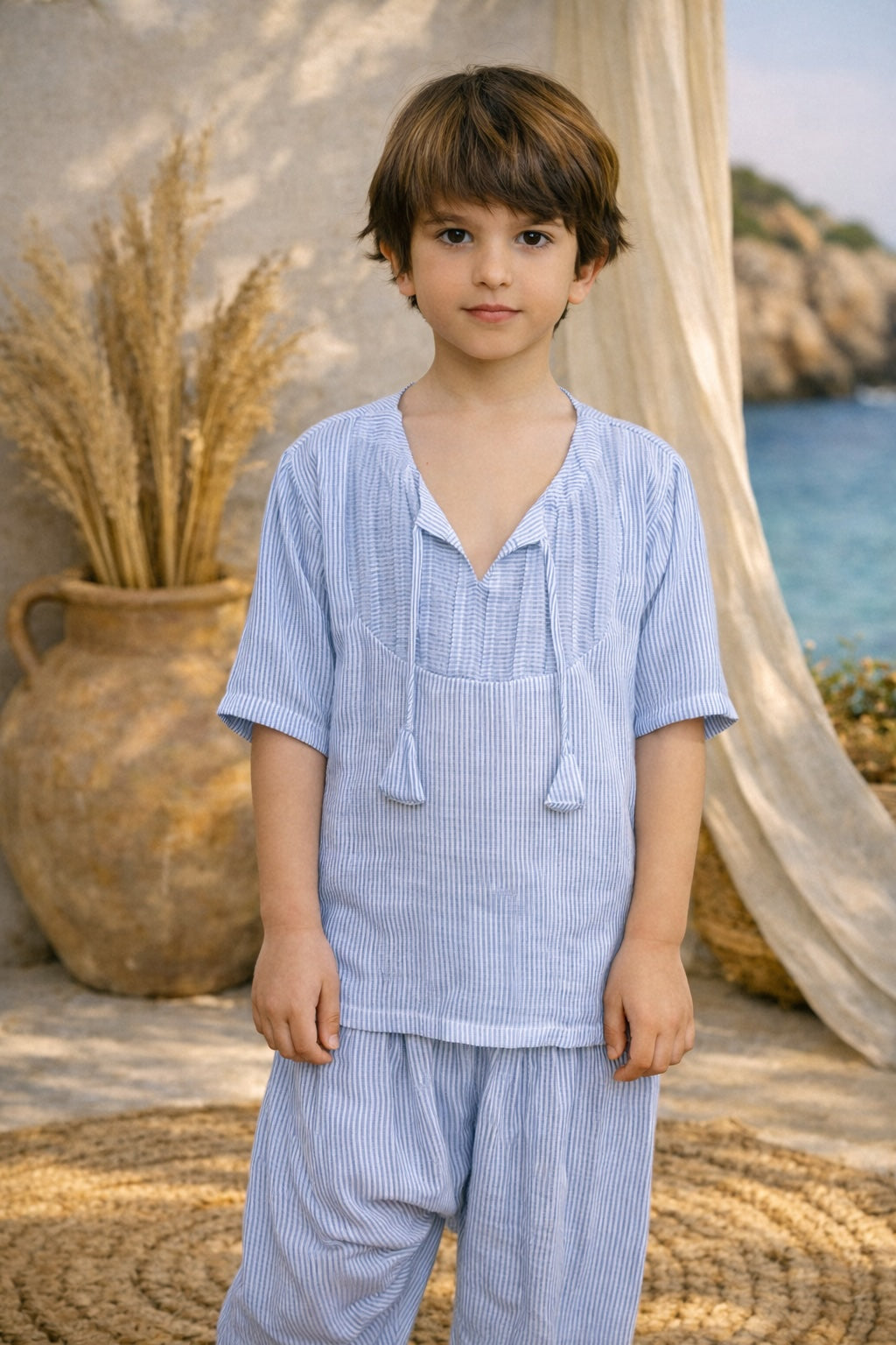 Kaka Pants Stripes Blue